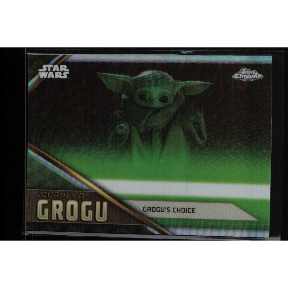2021 Topps Star Wars Chrome Journey of Grogu Grogu's Choice #JG-18